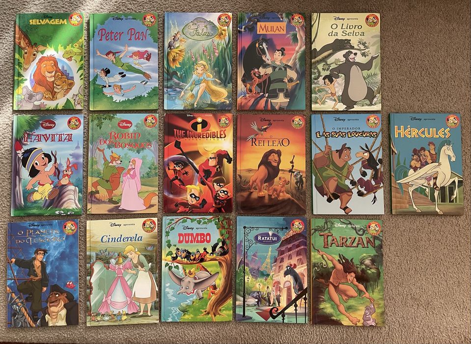 Livros Disney da Salvat - Clube do Livro