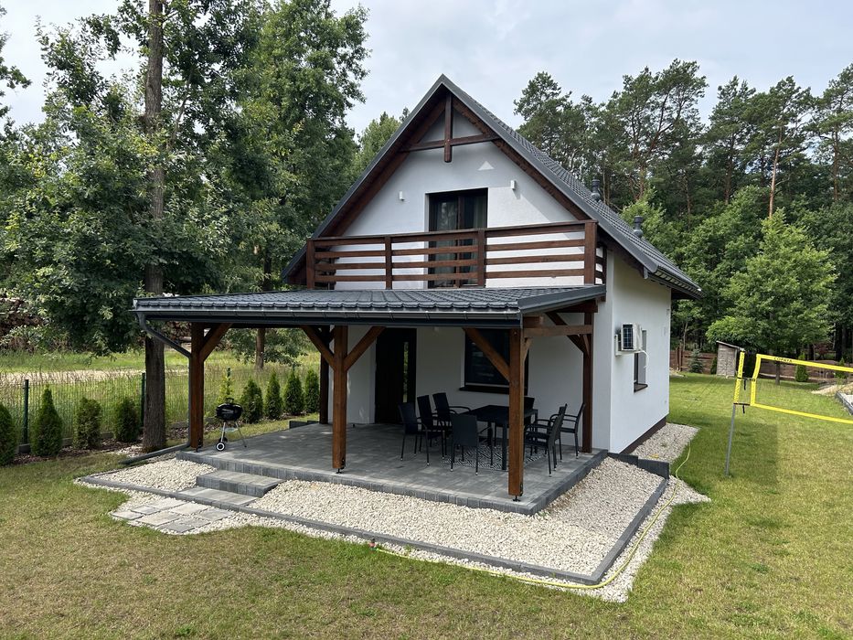 Willa Pod Dębami domek z BALIĄ nad zalewem Chańcza