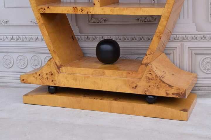 Duża Komoda Regał Art Deco - Szafka - Pomocnik - Biblioteka Francja