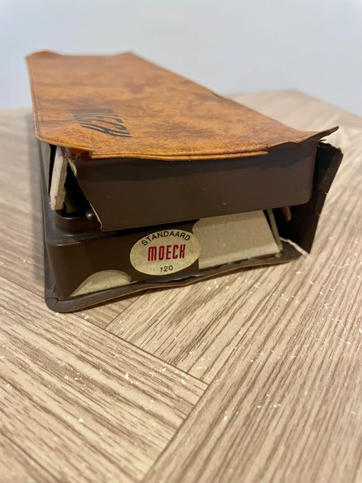 Flauta antiga de madeira Moeck