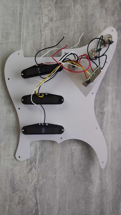 Пікгард для електрогітари, стратокастер SSS