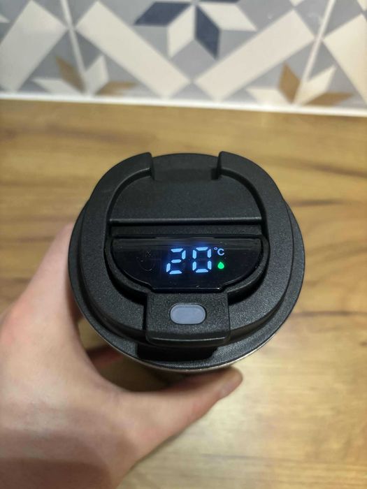 Kubek termiczny / termos 510 ml z wyświetlaczem LCD, stal nierdzewna