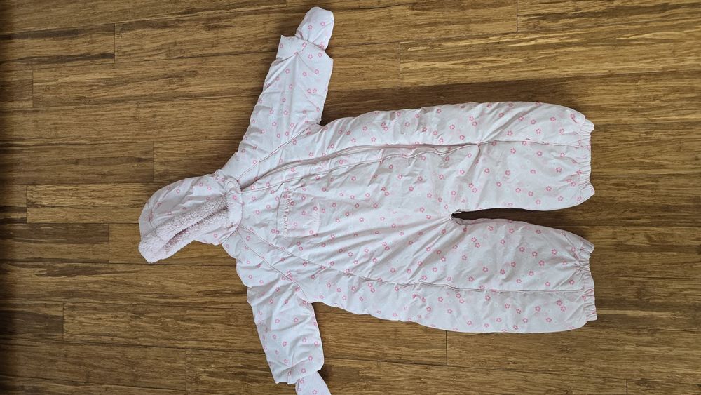 Kombinezon ciepły jednoczęściowy dla dziecka 9-12 miesięcy Mothercare