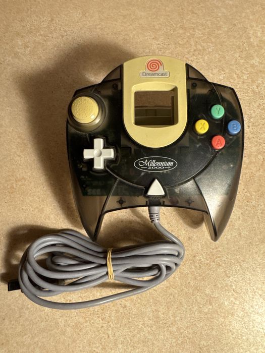Kontroler pad do Sega Dreamcast - czarny limitowany Millenium 2000