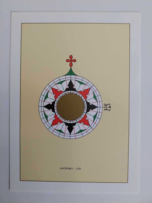 Colecção 10 postais Rosas dos ventos na cartografia portuguesa antiga