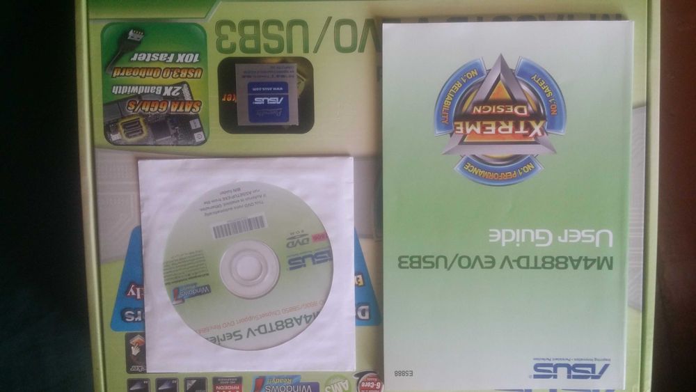 Материнская плата ASUS M4A88TD-V EVO/USB3 + 16 ГБ ОЗУ + Phenom X4 B25