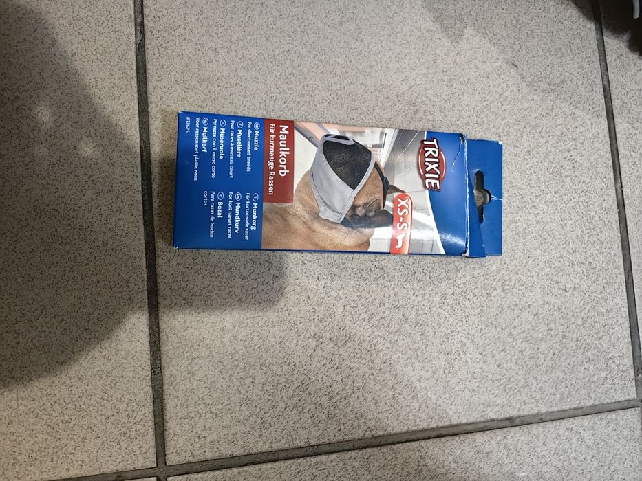 Kaganiec dla psów z krótkim pyskiem Trixie