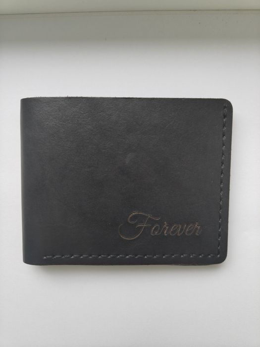 Мужской кожаный кошелек портмоне JS Leather ручная работа
