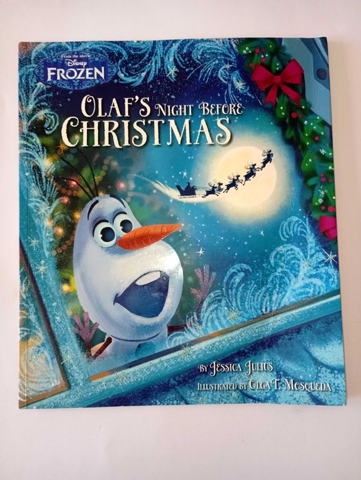 Olaf's Night Before Christmas - livro em Inglês