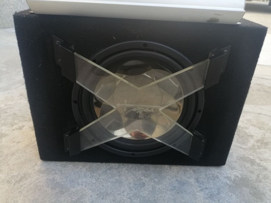 Conjunto...amplificador + rádio + soufer