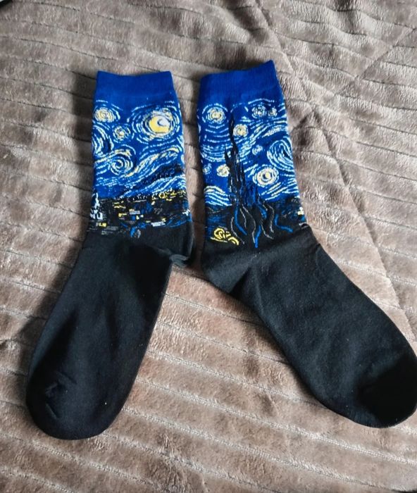 Par de meias Van Gogh - Noite estrelada