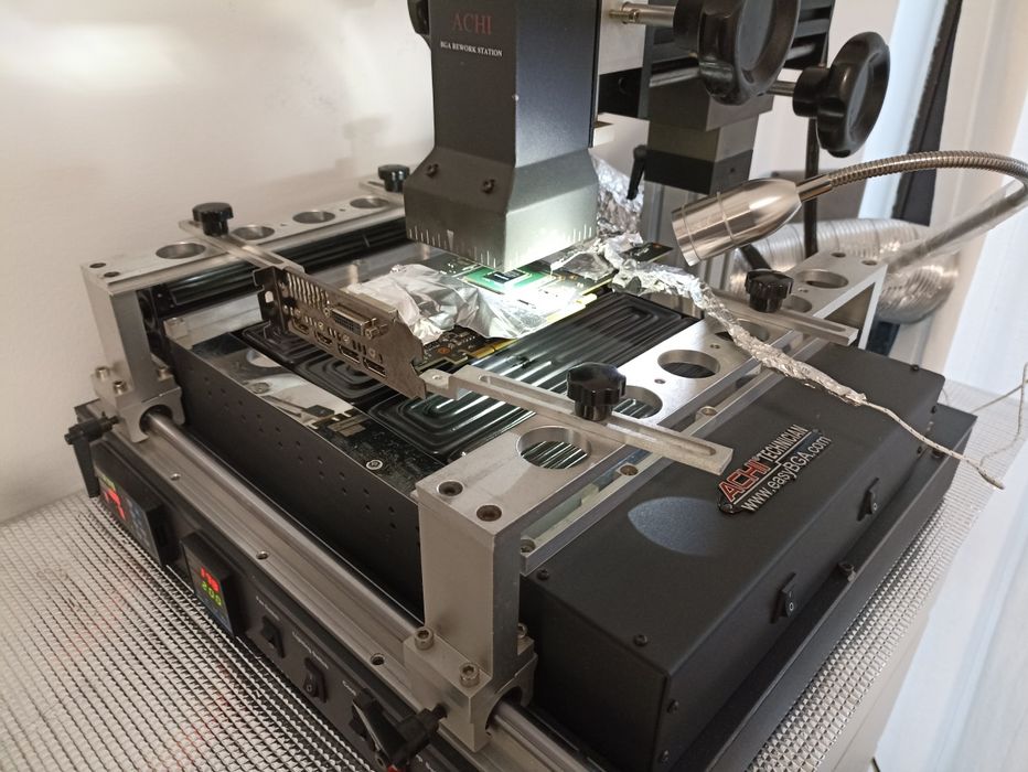 Máquina bga Achi ir pro