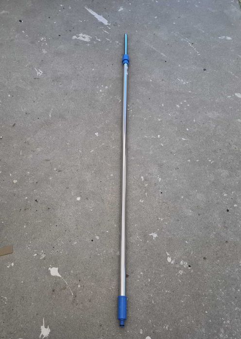 Kij teleskopowy stalowy 150/270 cm z przepływem wody
