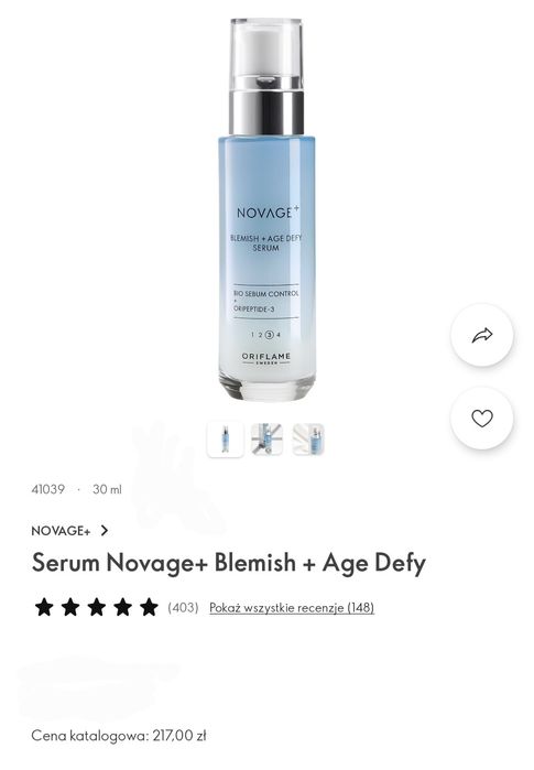 Serum do twarzy Novage
