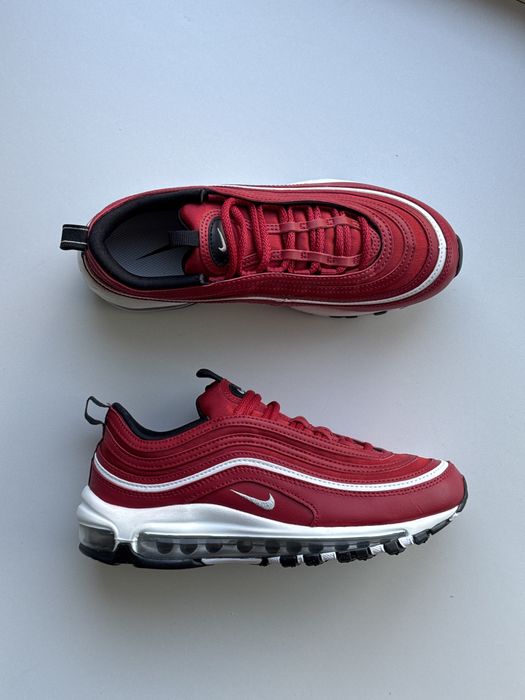 Оригинал 100%/ Кроссовки Nike Air Max 97 SE Gym Red Satin: 600