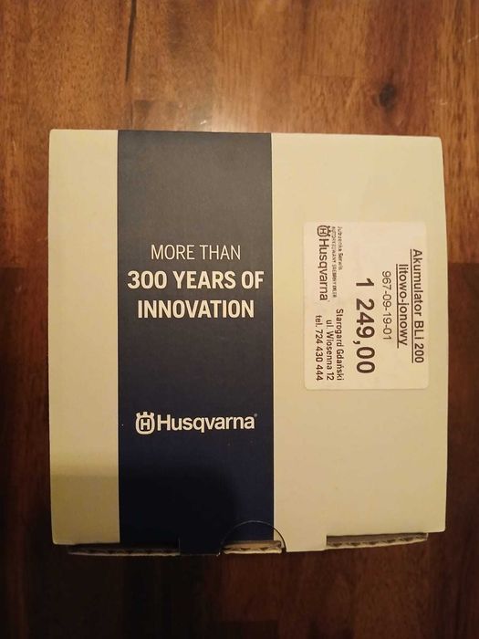 Nowy akumulator BLi200 HUSQVARNA 5 Ah 36 V