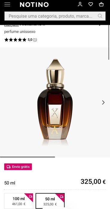 Perfume Xerjoff alexandria II 50ml