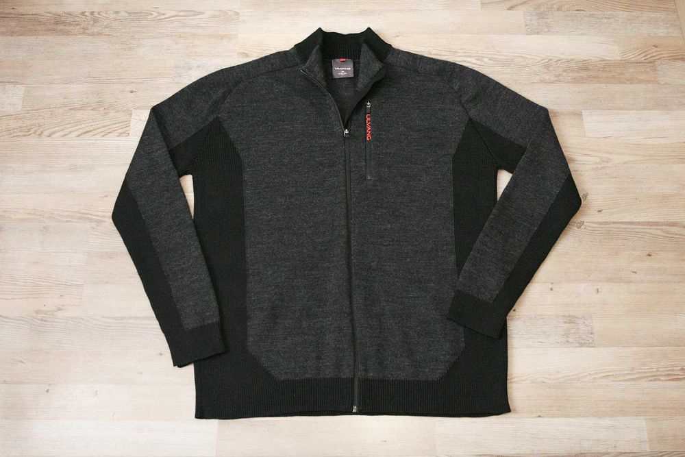 Ulvang Norway Loden Merino Wool Kurtka Bluza wełniana Sweter Zip XXL