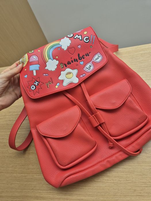 3 carteiras e mochila/saco Parfois