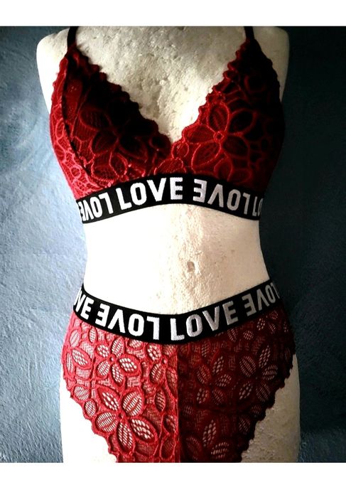 NOWY sexy komplet bielizny poliamid biustonosz figi sexy l 40 38 m