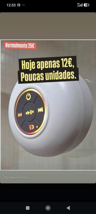 Mini Coluna de Som (Ligação de bluetooth) [13€ De Desconto]