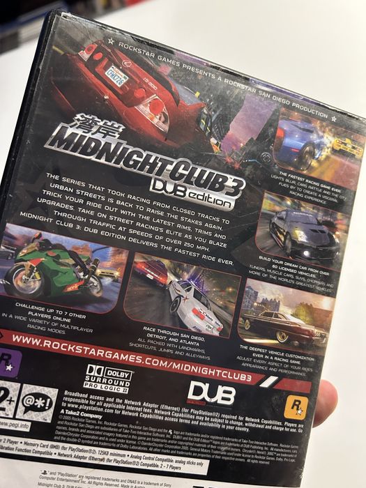 Midnight club 3 dub edition ps2