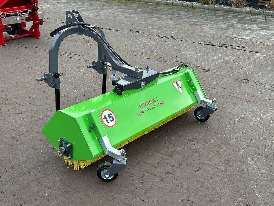 MINI Zamiatarka hydrauliczna do traktora ciągnika kostki drogowa