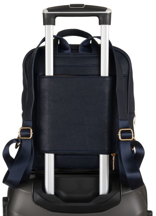 pojemny plecak damski ze skóry ekologicznej - peterson