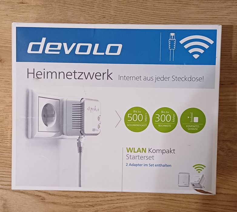 Devolo Powerline WLAN 500 Mbps transmiter sieciowy