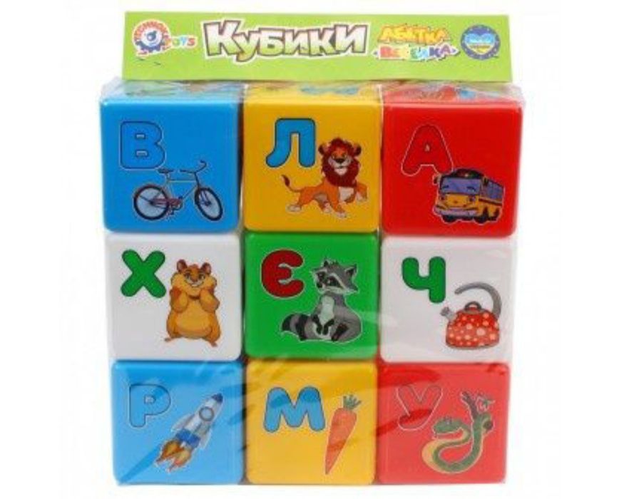 Кубики весела абетка
