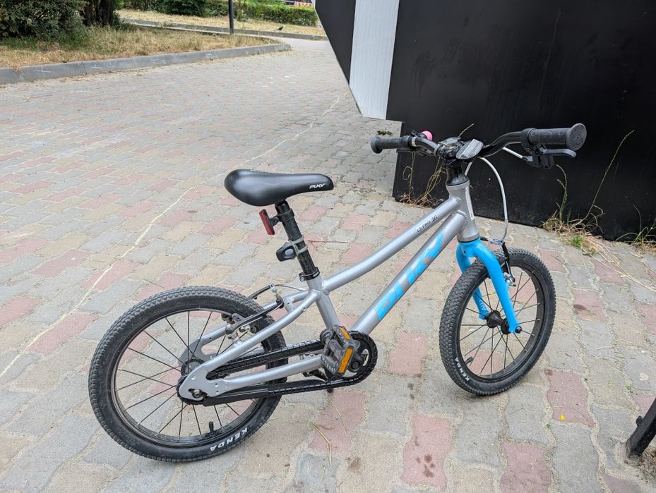 Ультралегкий дитячий велосипед Puky LS-Pro 16 siber blue (2022) + Документи