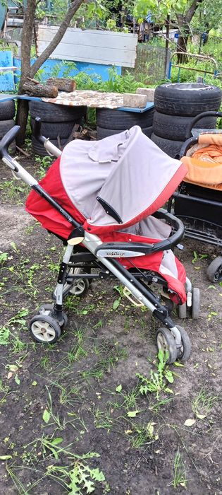 Продам две коляски baciuzzi и peg-perego и детский велосипед