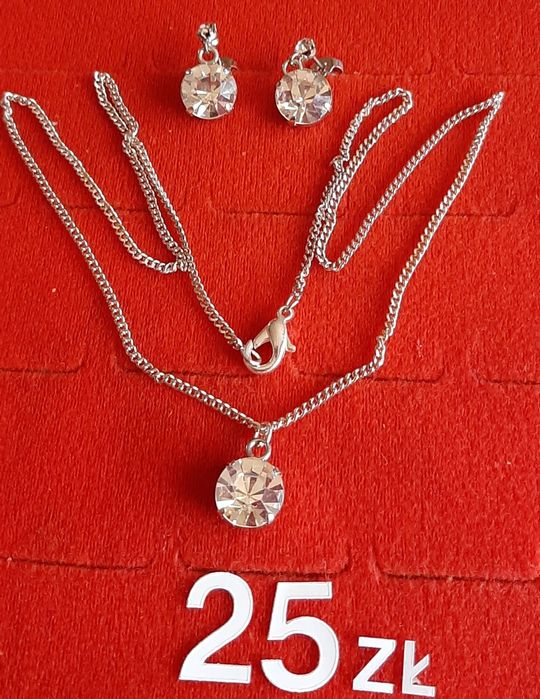 kpl.biżuterii szt.z kolczykami ,bransoletką od 18 zł do 30 zł