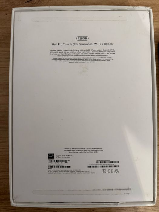 Ipad Pro 11 M2 Wi-Fi + Cellular 128gb