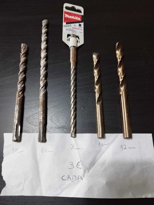 Brocas betão e de ferro