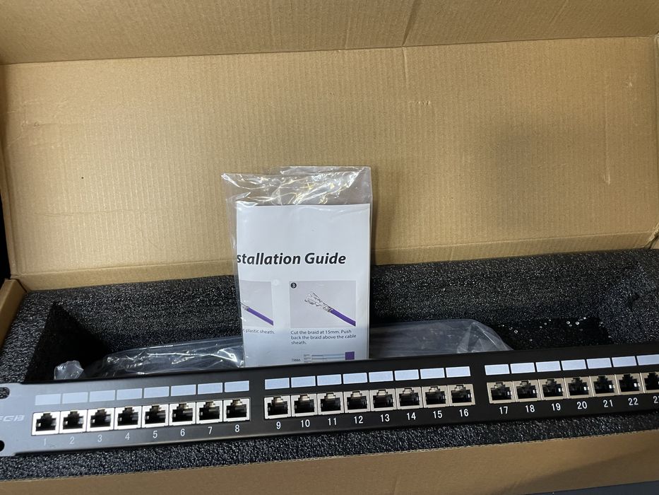 Патч-панель 24 порта