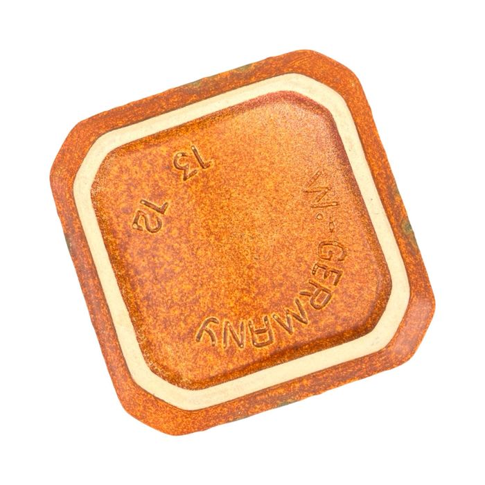 Wazon ceramiczny w stylu op-art Fohr Keramik, Niemcy, lata 70.