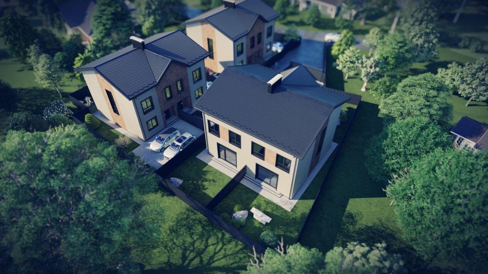 Старт продажу! Дуплекс в центрі м.Ірпінь 95 м2+мансарда, від забудовника, ГАЗ