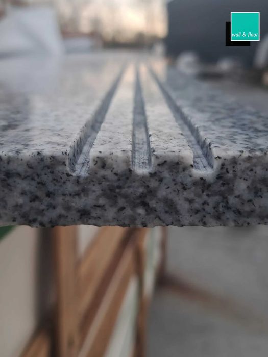 Schody granit Stopnica Podstopnica G603 Bianco Cristal Stopnie do domu