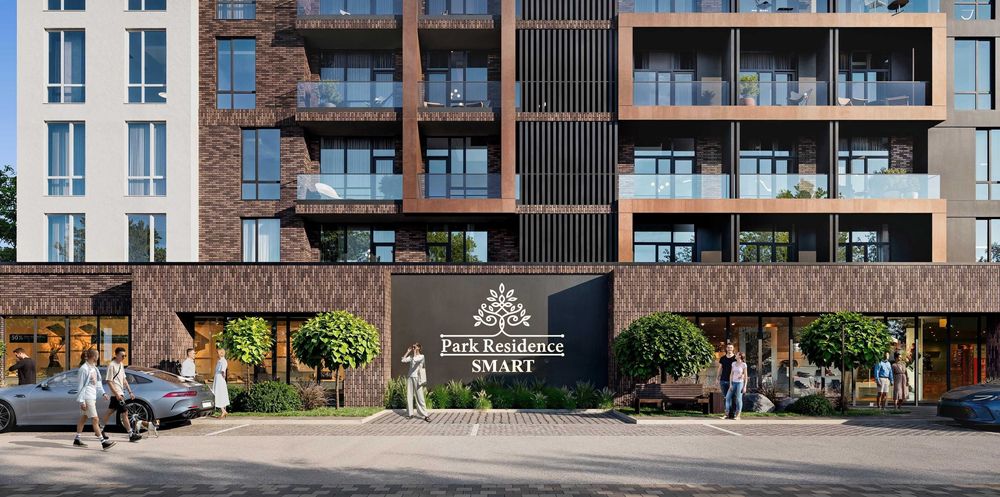 Апартаменти від ЖК "Park Residence Smart" 1но-кімнатні 31.7м2