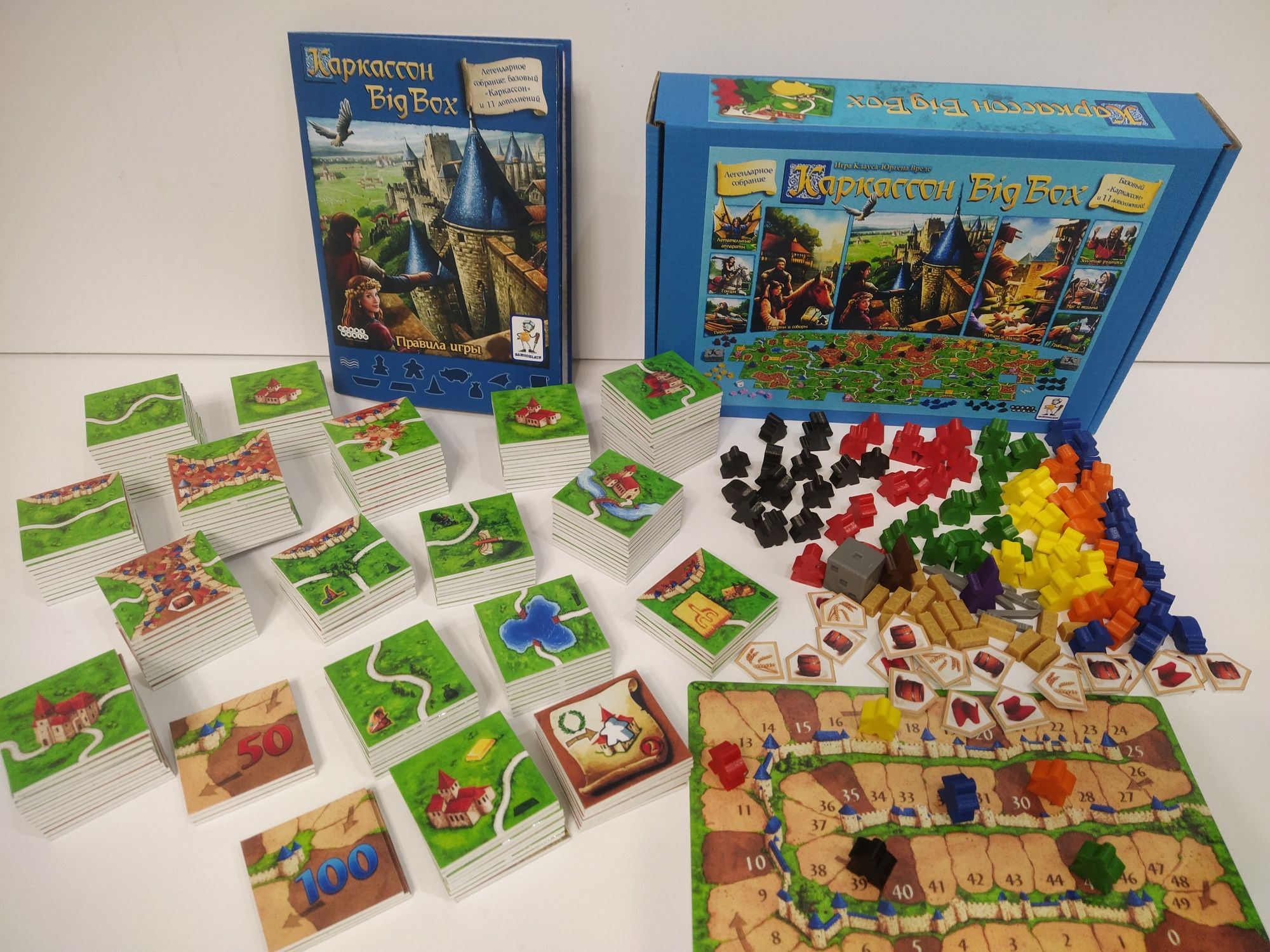 Carcassonne Big box, Каркассон биг бокс на пластике: 1 700 грн ...