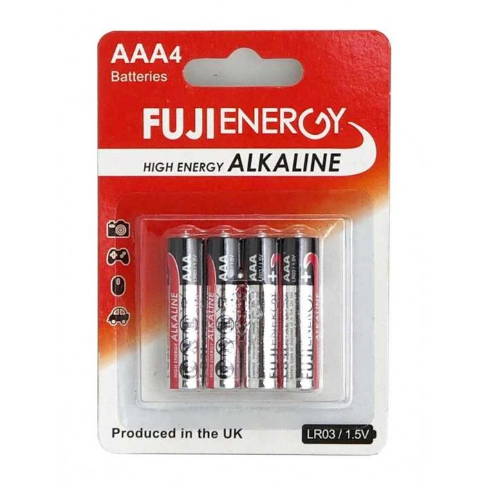 Pilha FUJI Energy Alcalina LR3 AAA (4)