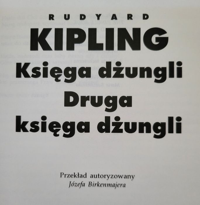 Księga dżungli - Rudyard Kipling