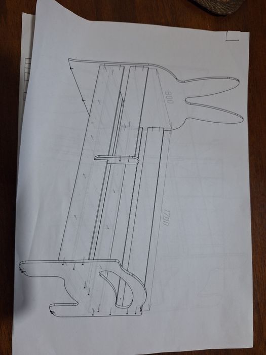 Дитяче ліжко 170×80см