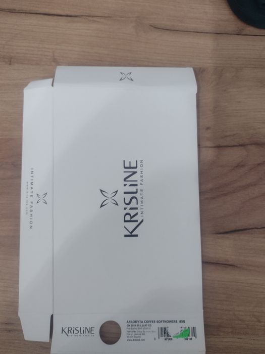 Biustonosz Krisline afrodyta coffee softnowire 85G, nowy z metką ;)