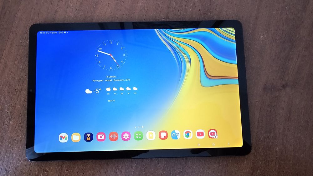 Планшет Samsung Galaxy Tab S6 Lite 10.4
Wi-Fi 64GB Gray