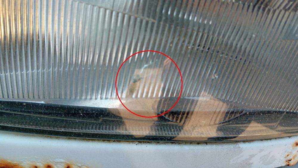 Ótica / farol esquerda MERCEDES-BENZ Vito (638)