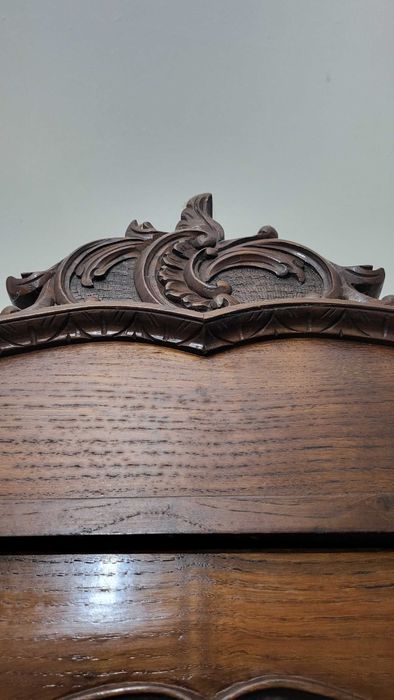 Cama Casal Vintage madeira maciça