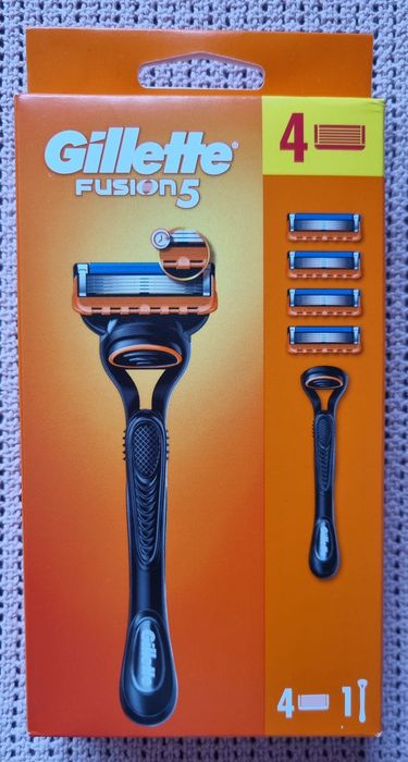 Gillette Fusion 5, maszynka + 4wklady