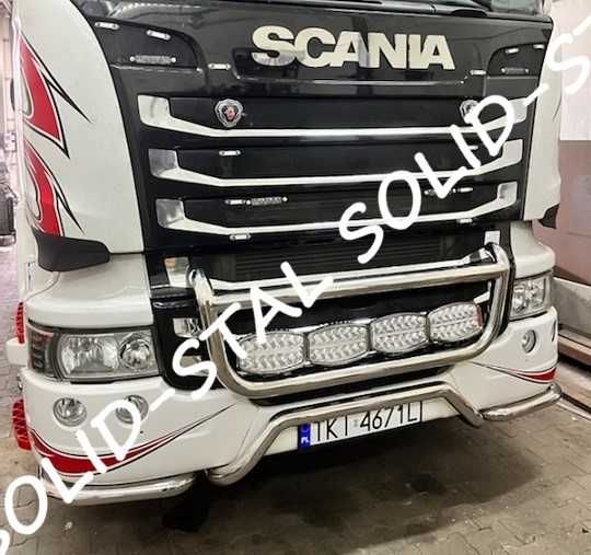 Orurowanie PRZEDNIE / NA ATRAPE / NA HALOGENY z belką Scania R CR P G
